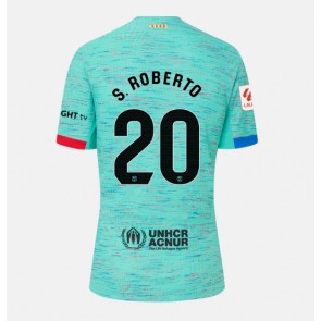 Barcelona Sergi Roberto #20 Koszulka Trzecich Kobiety 2023-24 Krótki Rękaw